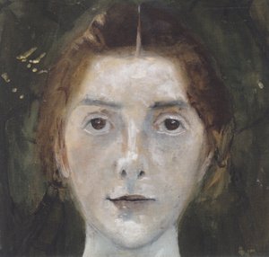 Autoritratto frontale da Paula Modersohn Becker